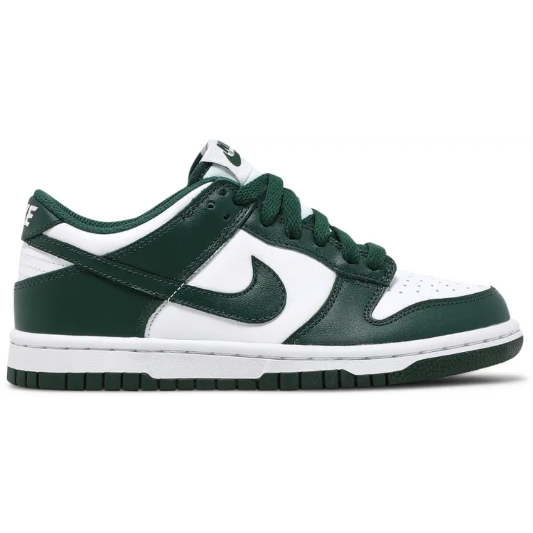 Nike Dunk Low Michigan State Spartan Green Youth