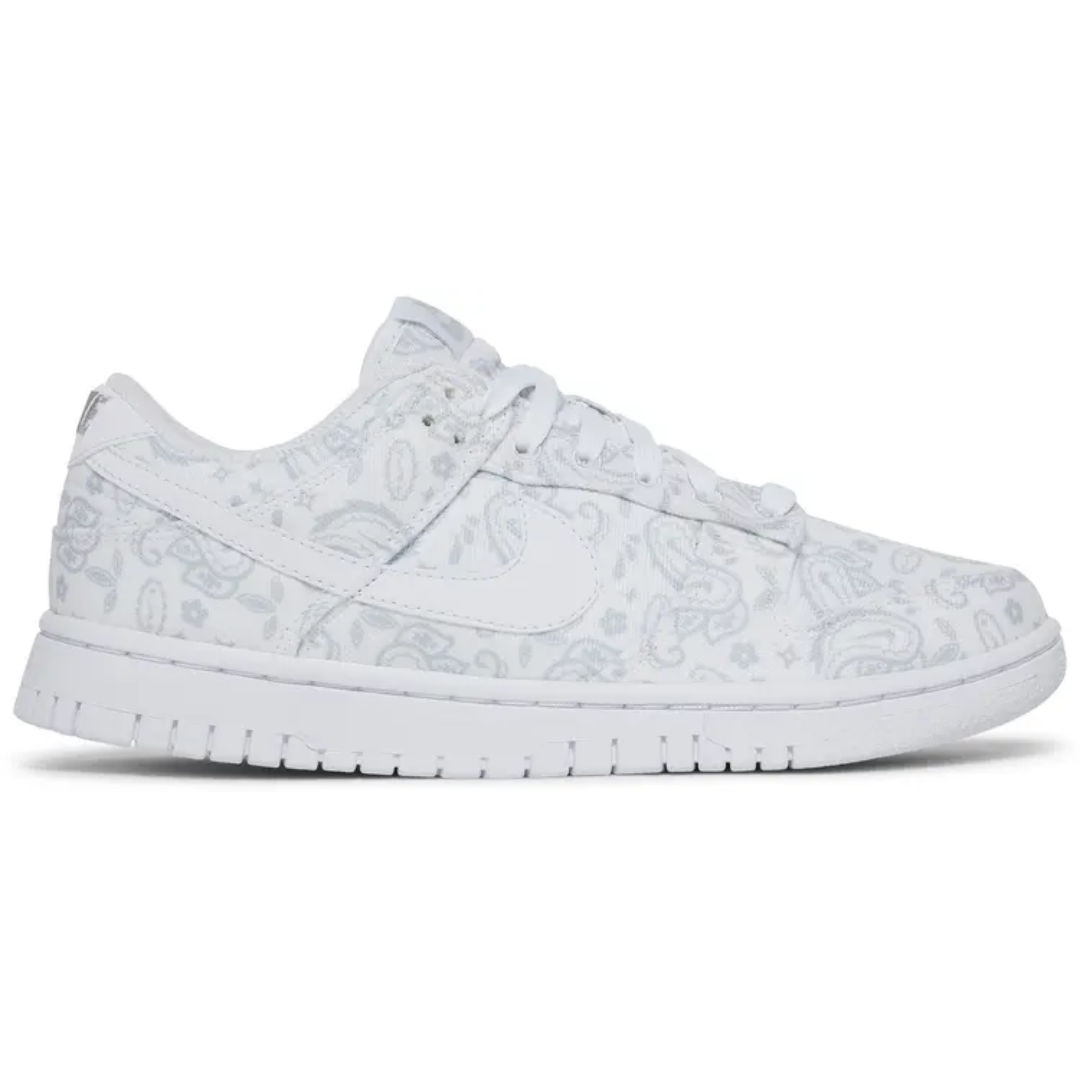 Nike Dunk Low White Paisley Womens