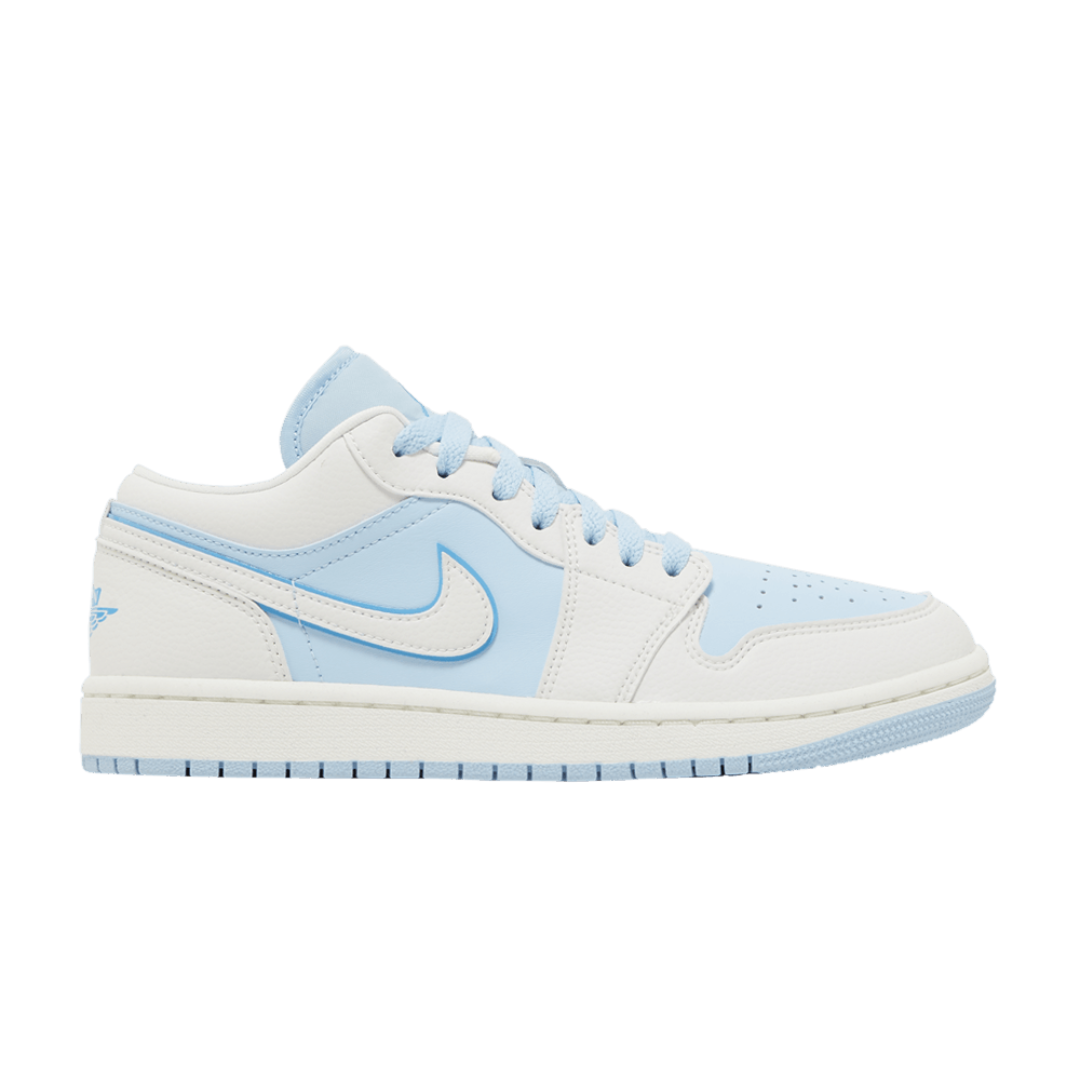 Nike Air Jordan 1 Low Reverse Ice Blue Womens