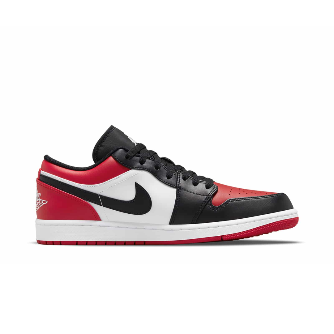 Nike Air Jordan 1 Low Bred Toe Youth