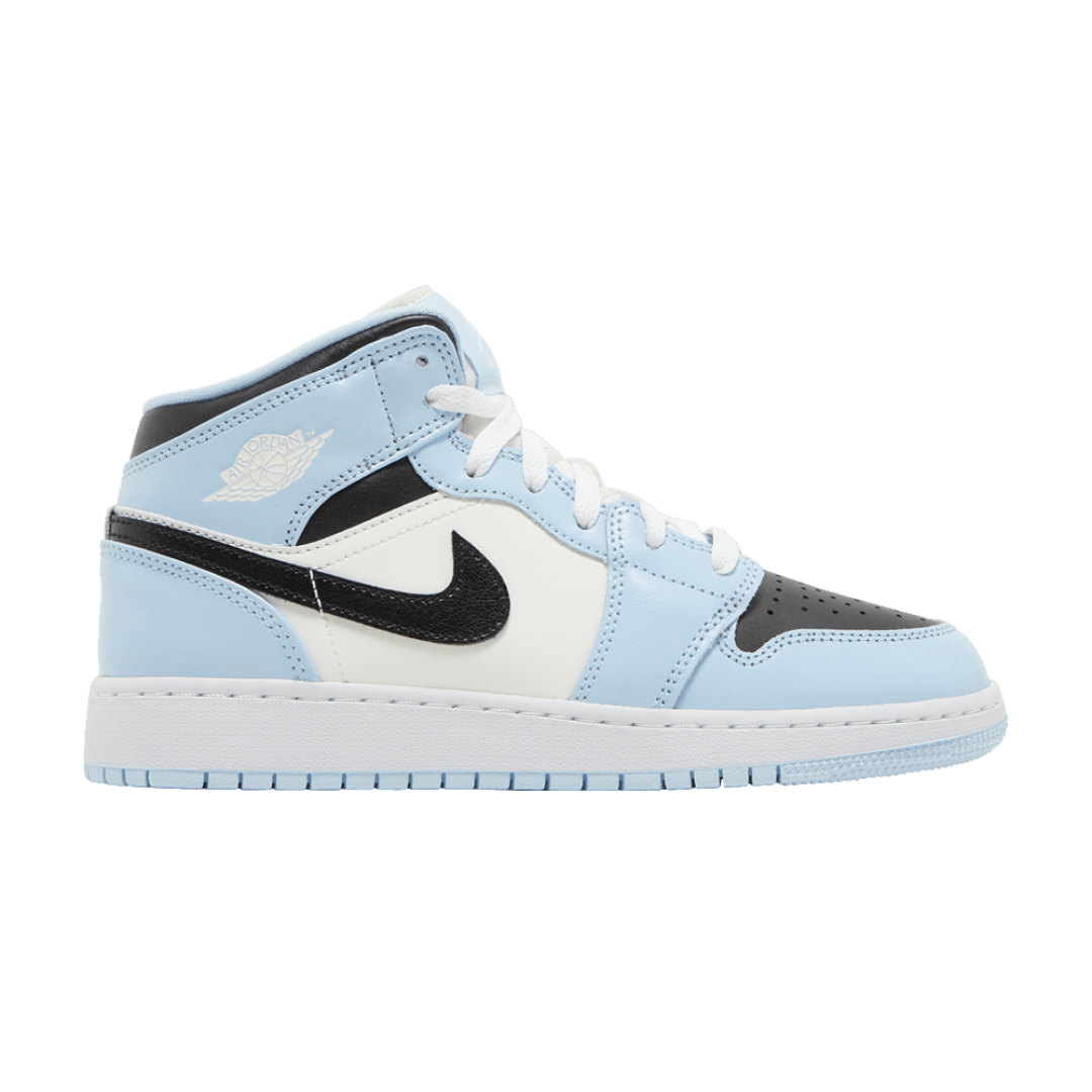 Nike Air Jordan 1 Mid Ice Blue Youth