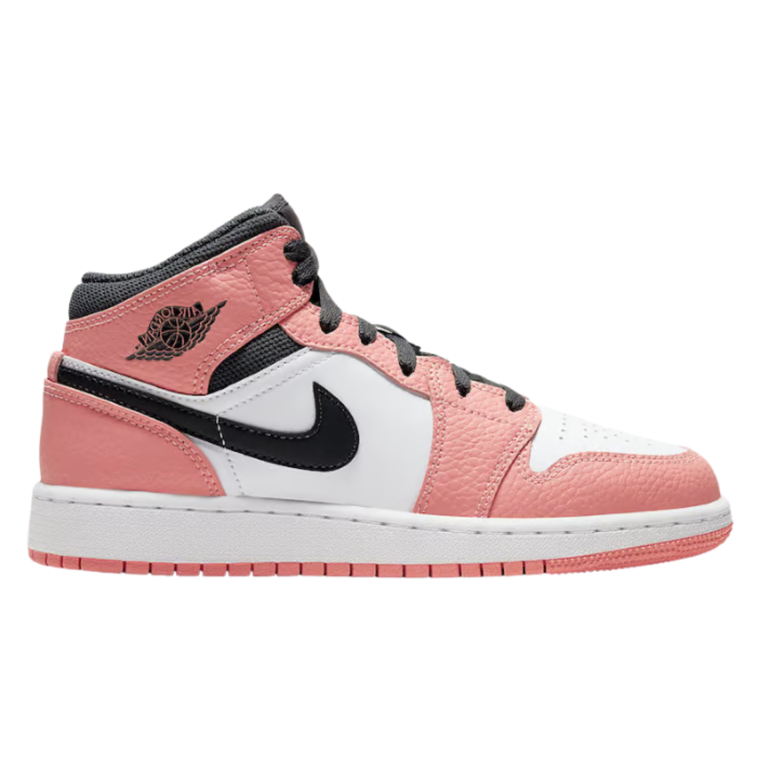 Nike Air Jordan 1 Mid Pink Quartz Youth