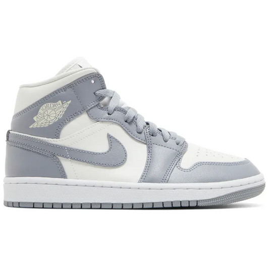 Nike Air Jordan 1 Mid Sail Stealth Womens