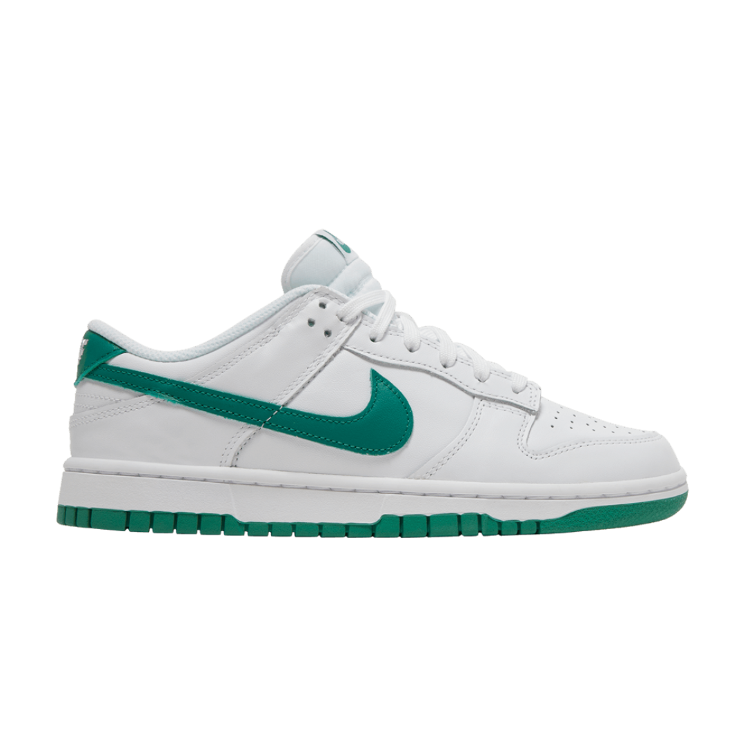 Nike Dunk Low White Green Noise Womens