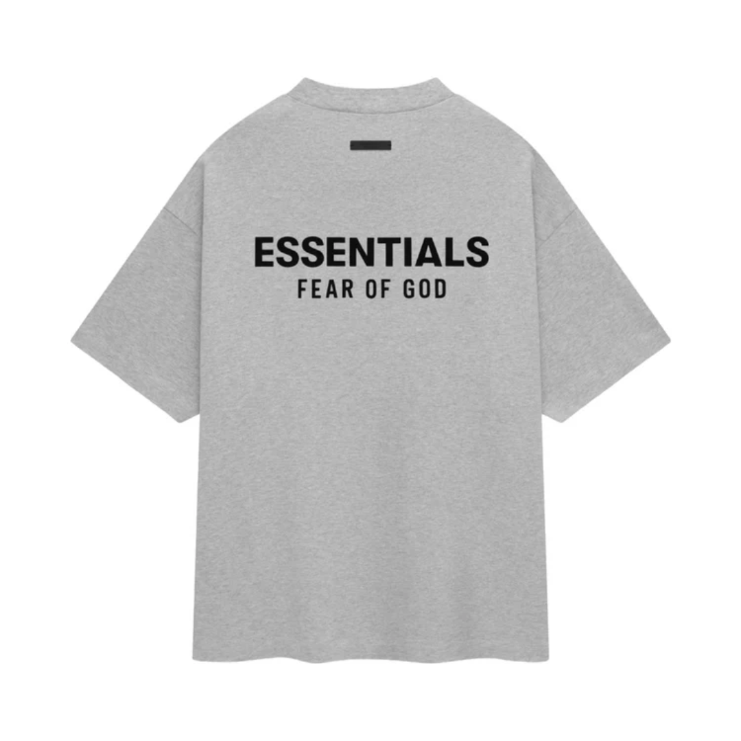 Fear of God FOG Essentials HOLIDAY24 Tee Light Heather Grey