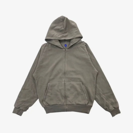 Yeezy x Gap Zip Up Hoodie Dark Grey