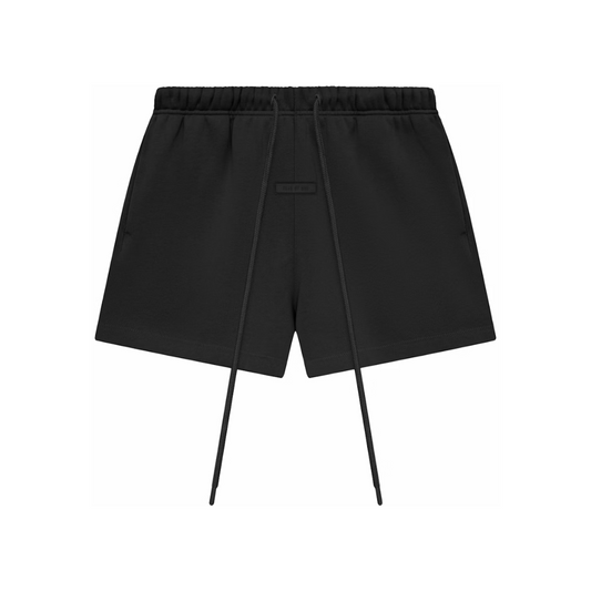 Fear of God FOG Essentials FW24 Running Shorts Fleece Jet Black