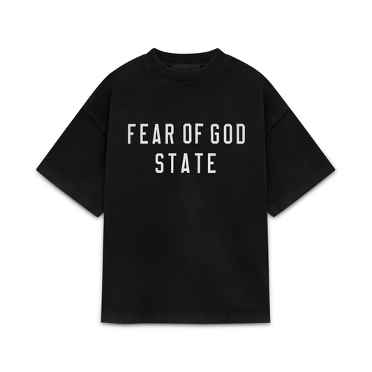 Fear of God FOG Essentials FALL24 Heavy Crewneck Tee Black