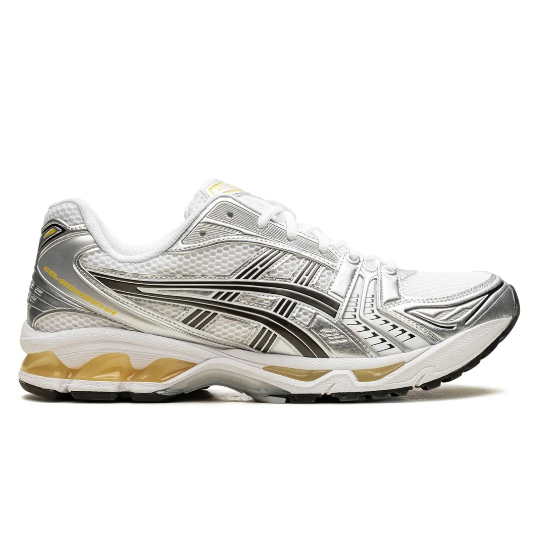 ASICS Gel Kayano 14 White Tai Chi Yellow