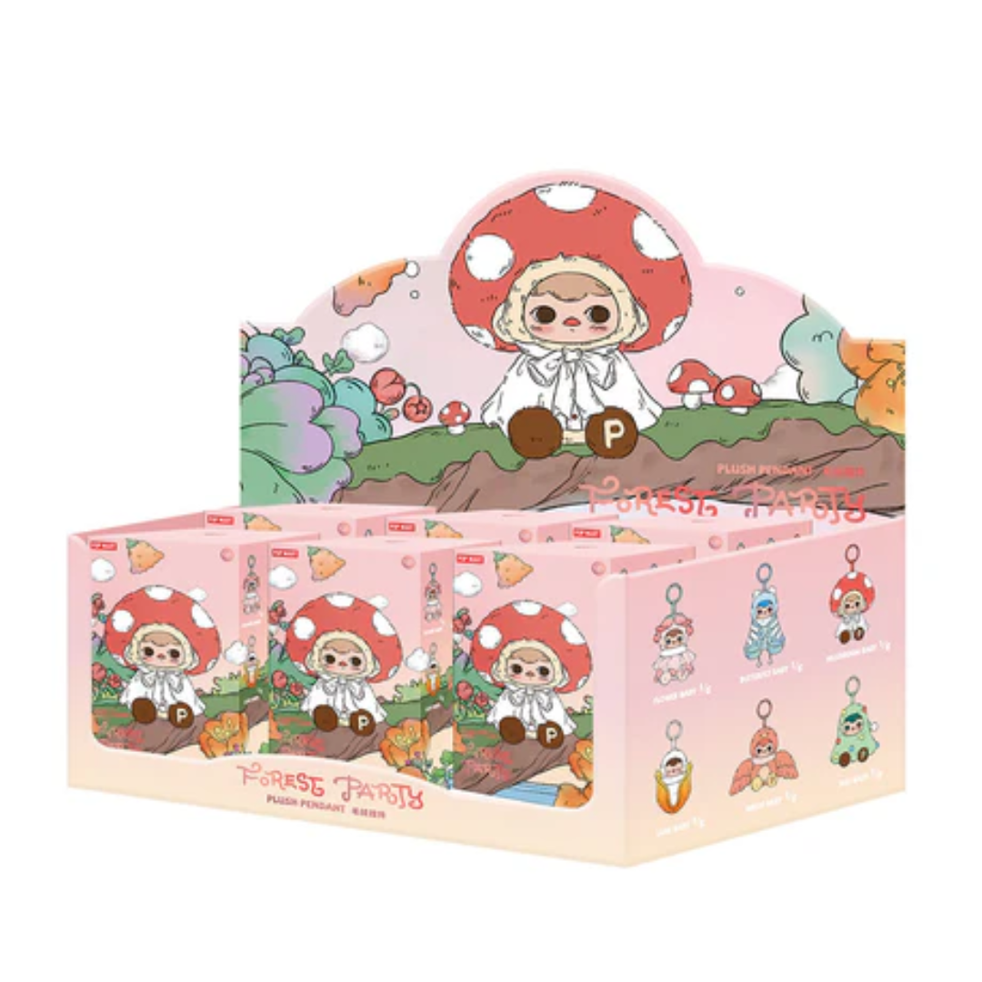 Pop Mart Pucky Forest Party Series Plush Pendant Blind Box