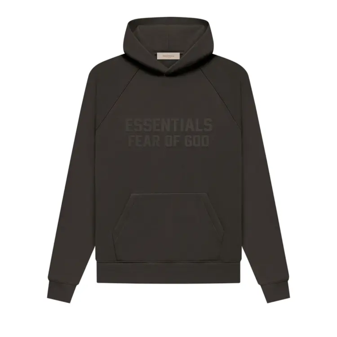 Fear of God FOG Essentials FW22 Hoodie Off Black