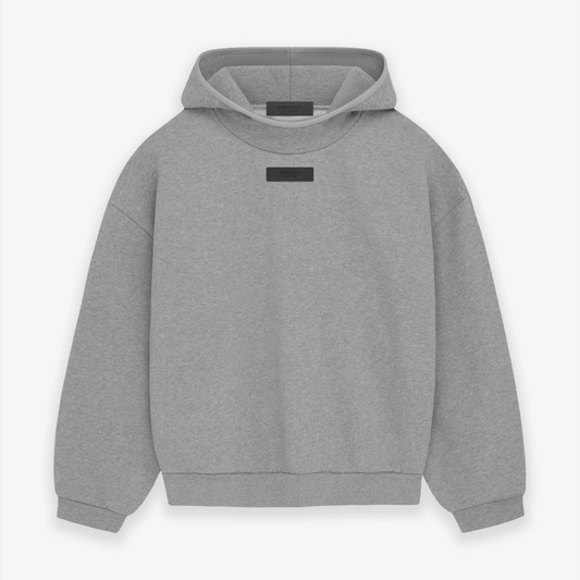 Fear of God FOG Essentials FW24 Hoodie Chest Patch Logo Dark Oatmeal