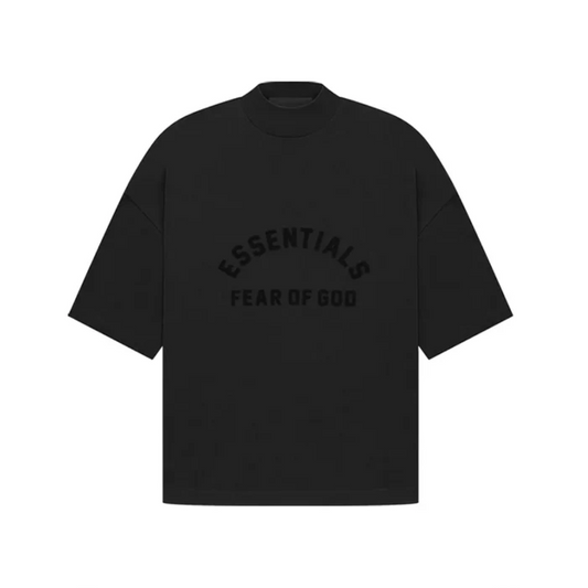 Fear of God FOG Essentials SS23 Arch Logo Tee Jet Black