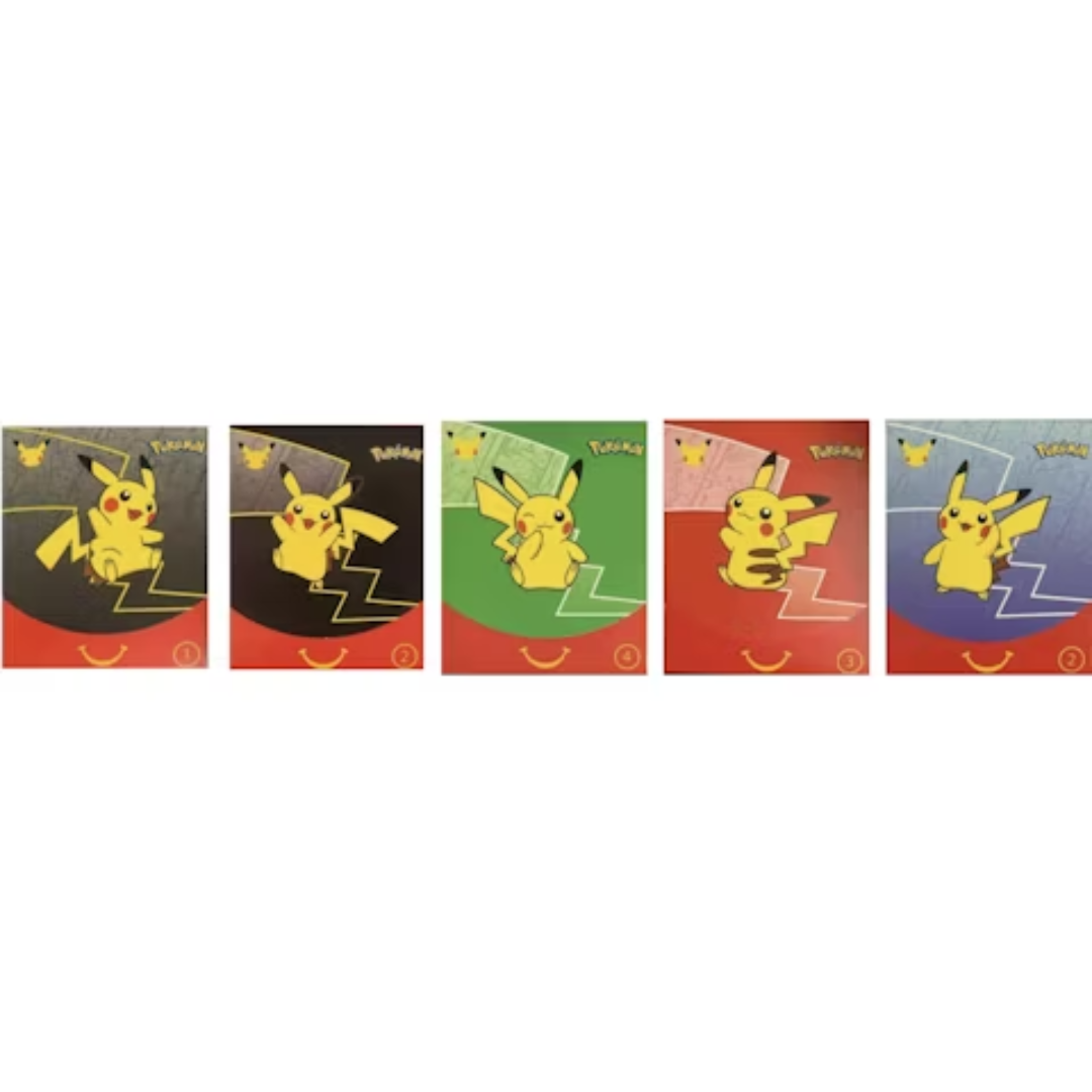 Pokemon TCG McDonalds 2021 25th Anniversary Pack