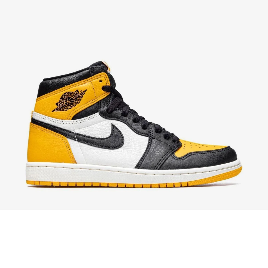 Nike Air Jordan 1 High Yellow Toe