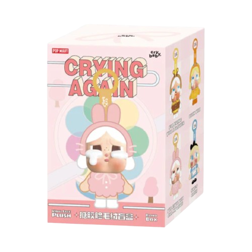 Pop Mart CRYBABY Crying Again Series Vinyl Plush Pendant Blind Box