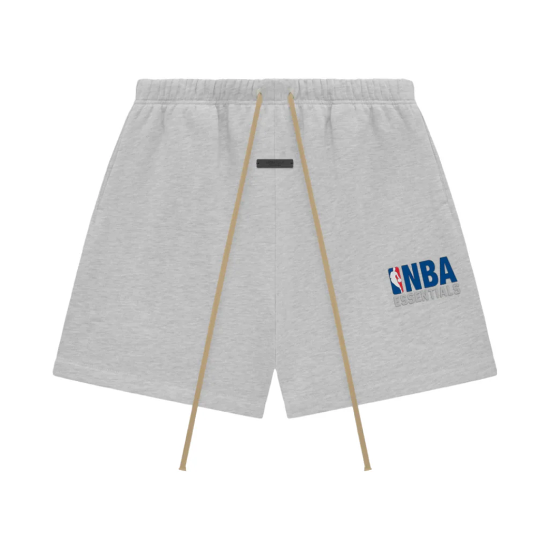 Fear of God FOG Essentials FW24 NBA Sweat Shorts Light Heather Grey