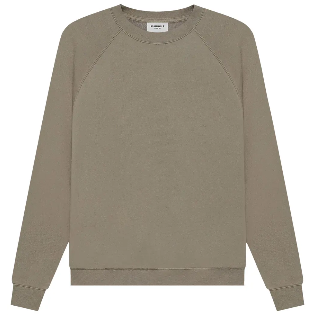 Fear of God FOG Essentials SS21 Crewneck Taupe