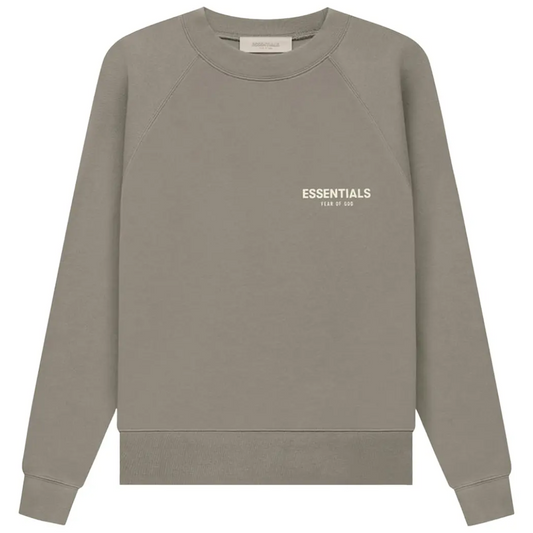 Fear of God FOG Essentials SS22 Crewneck Desert Taupe