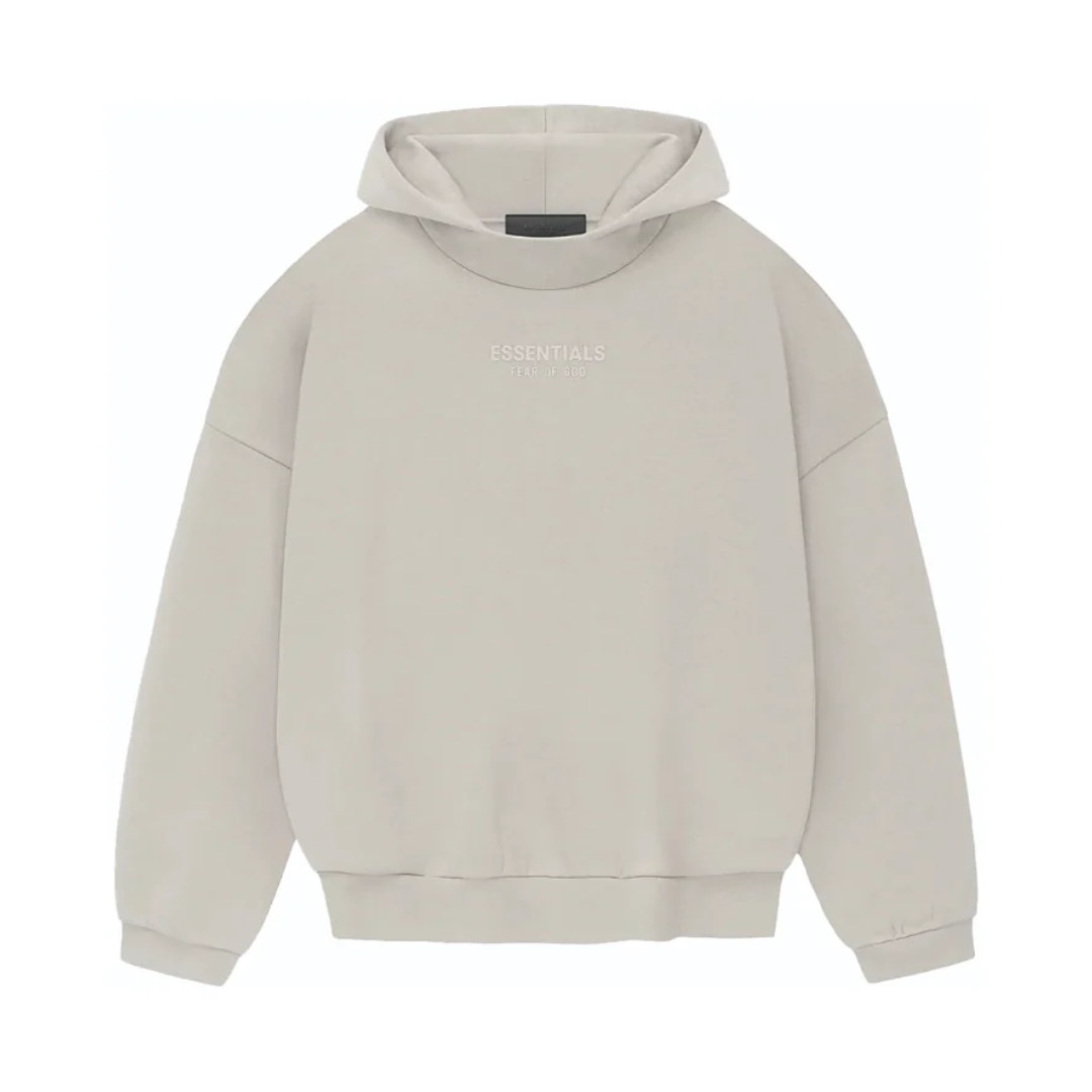 Fear of God FOG Essentials FW23 Hoodie Silver Cloud