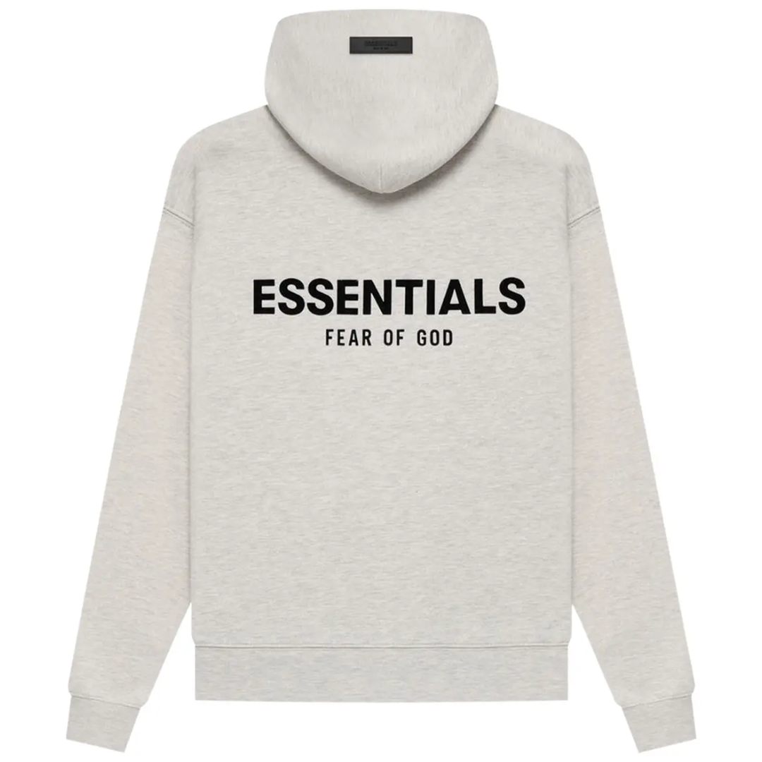 Fear of God FOG Essentials SS22 Hoodie Light Oatmeal