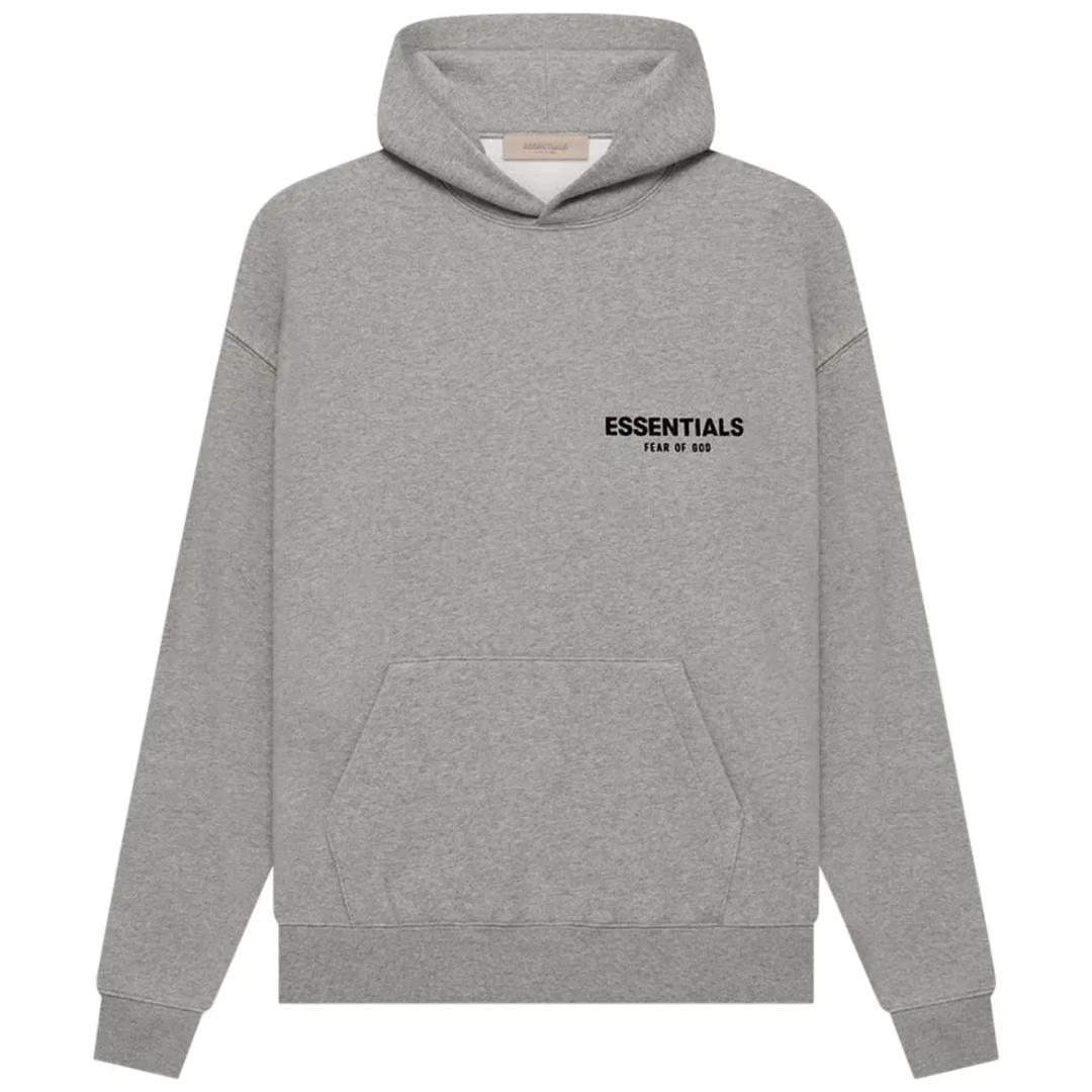 Fear of God FOG Essentials SS22 Hoodie Dark Oatmeal