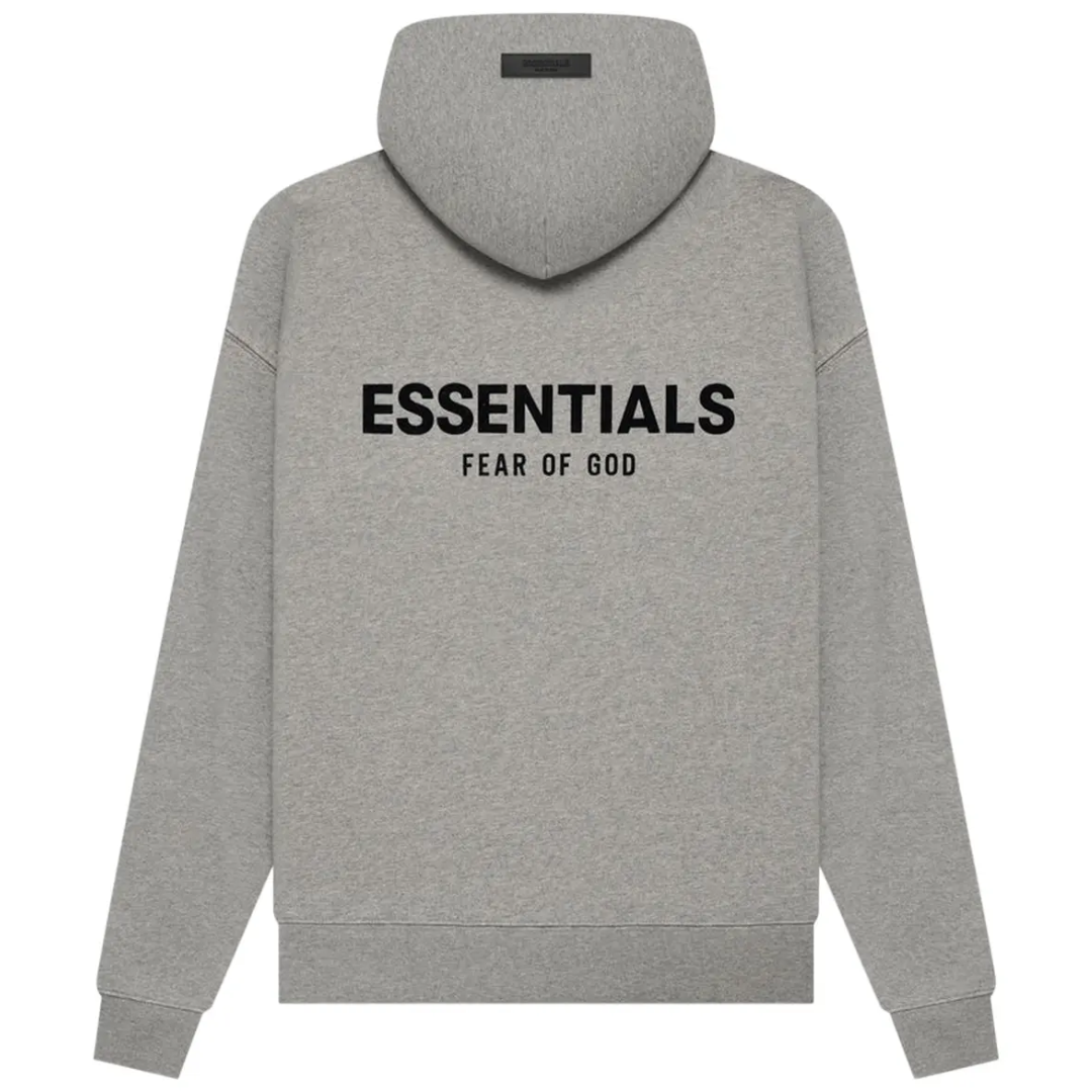 Fear of God FOG Essentials SS22 Hoodie Dark Oatmeal