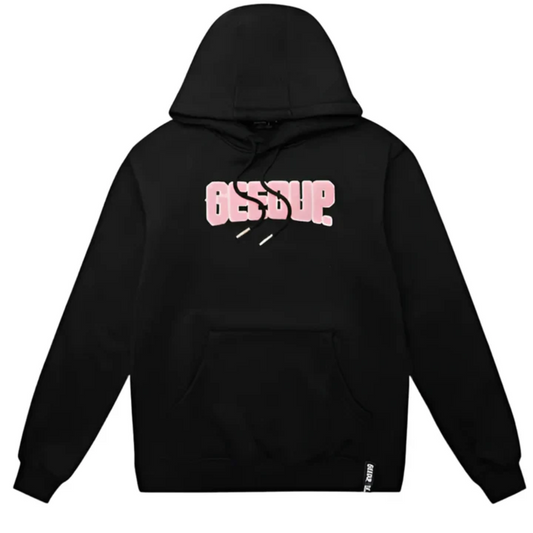 Geedup Play For Keeps Hoodie Black Pink