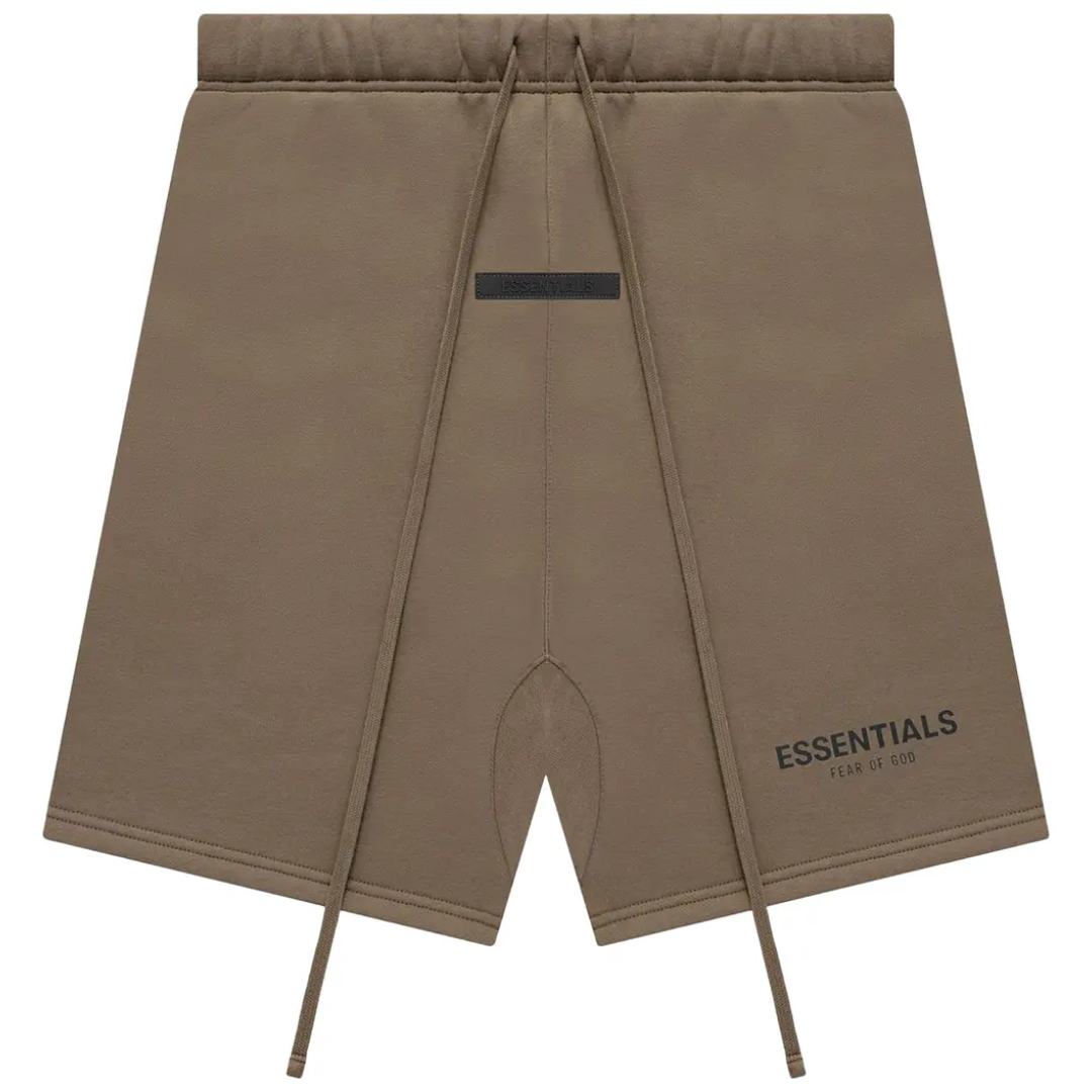 Fear of God FOG Essentials FW21 Sweat Shorts Harvest