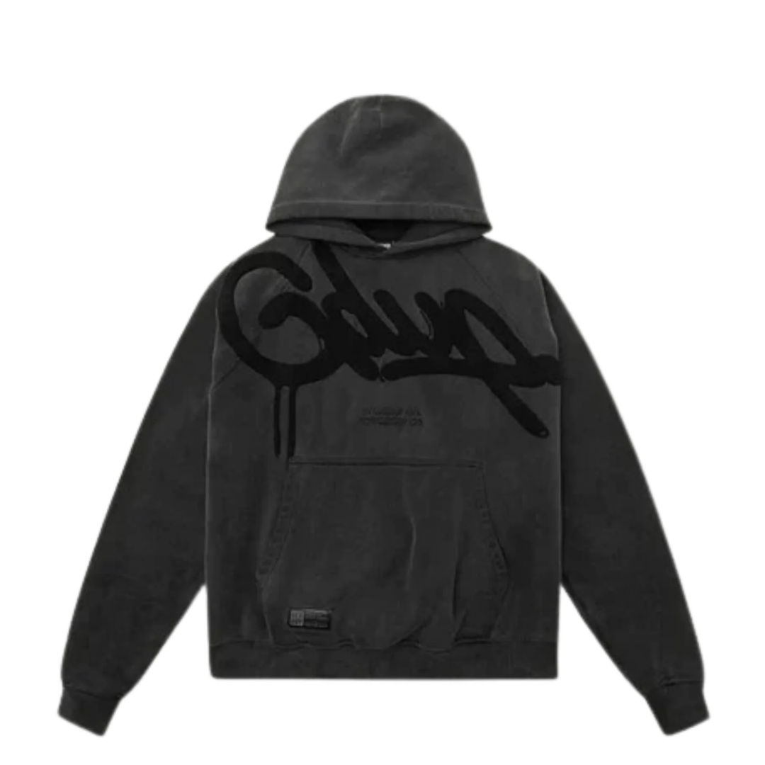 Geedup Handstyle Hoodie Vintage Washed Black