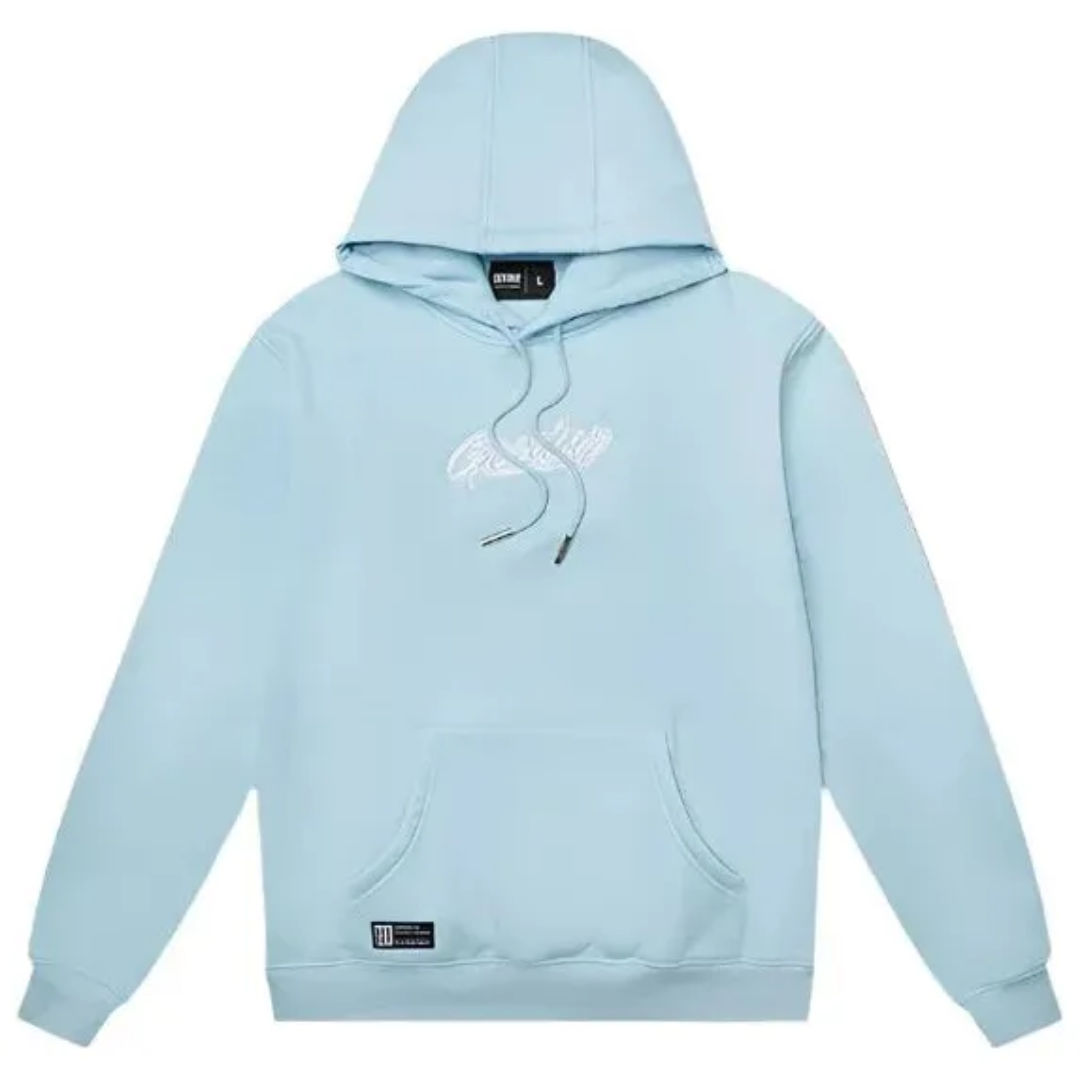 Geedup OS Script Hoodie Cool Blue