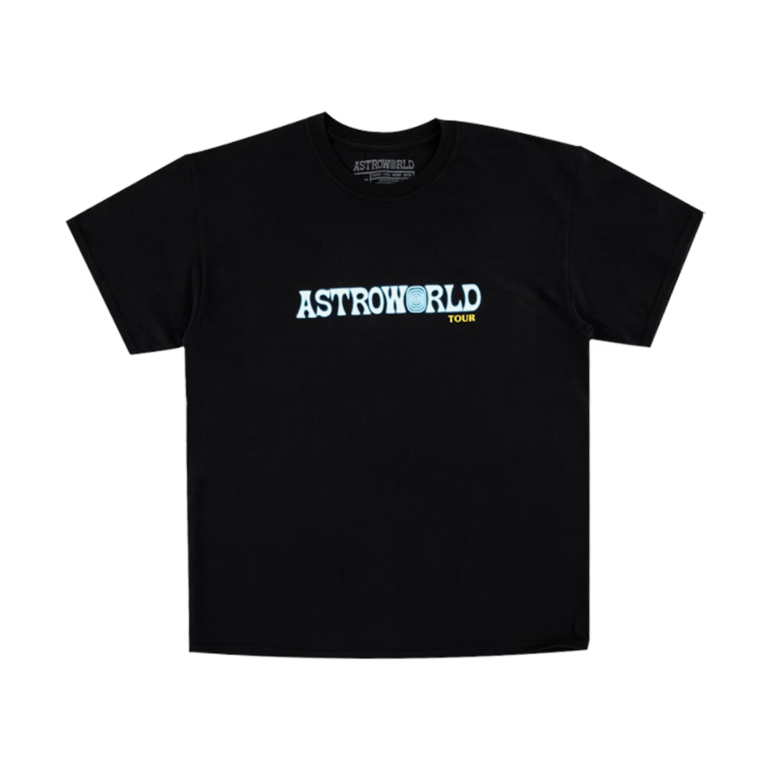 Travis Scott Astroworld Tour Tee Black