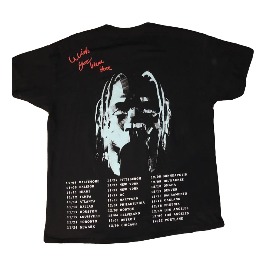 Travis Scott Astroworld Tour Tee Black