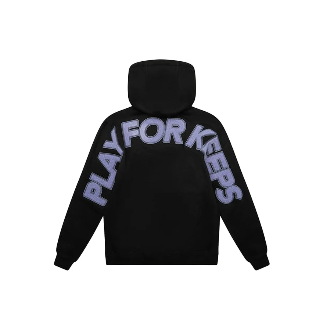 Geedup Play For Keeps Hoodie Black Lavender