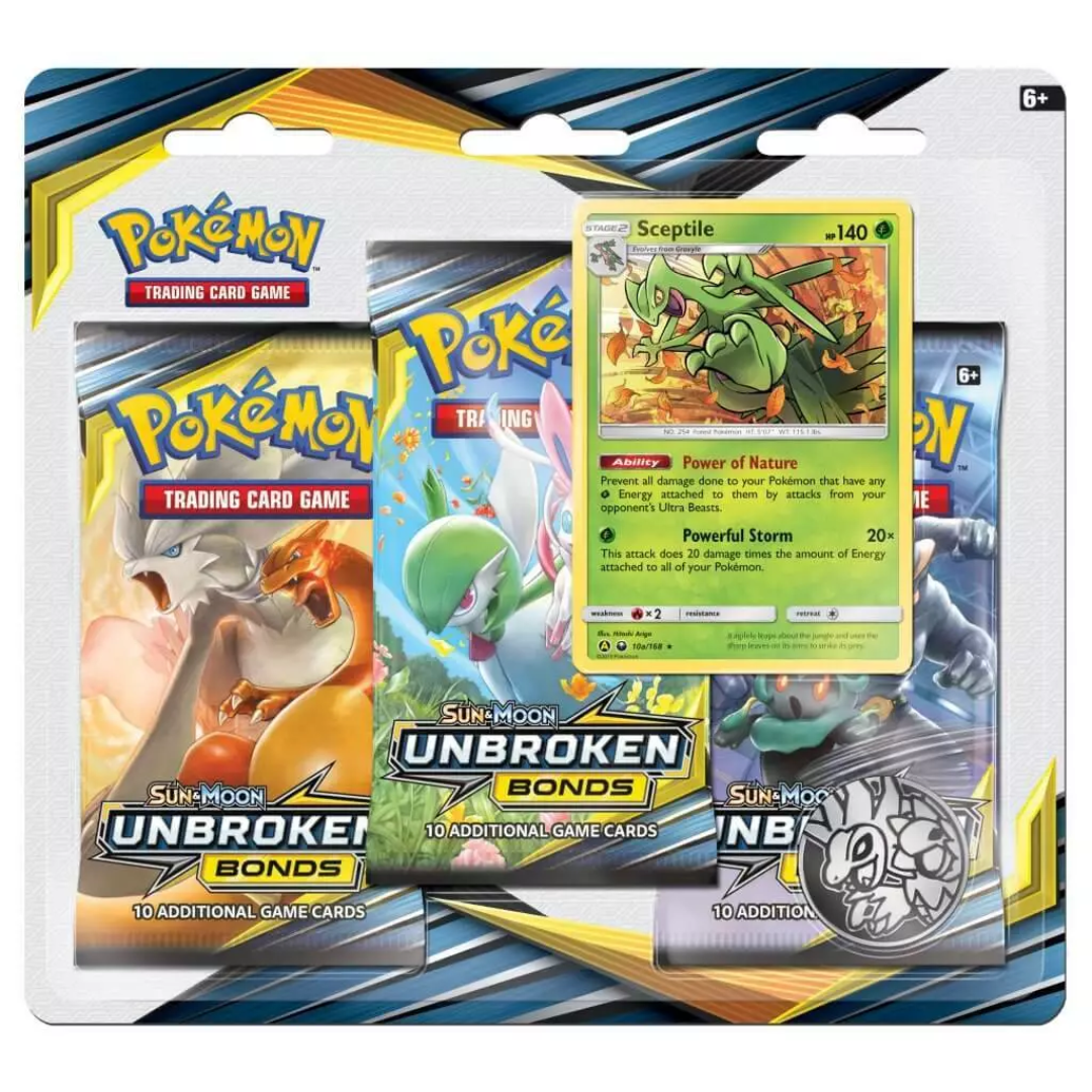 Pokemon TCG Unbroken Bonds 3 Pack Blister